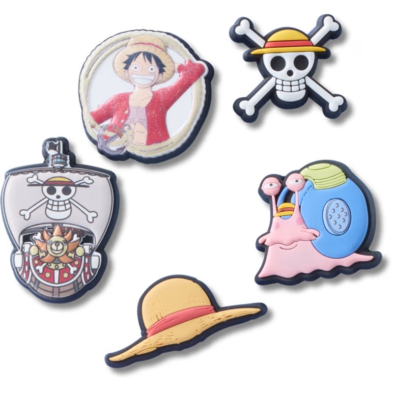 crocs 26Q1 3/5 Jibbitz charms ONE PIECE LUFFY 5PACK 10018775