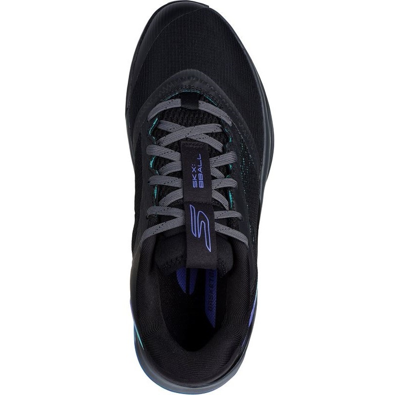 SKECHERS 25Q1 SKX FLOAT BLACK/TEEL 253001-BKTL