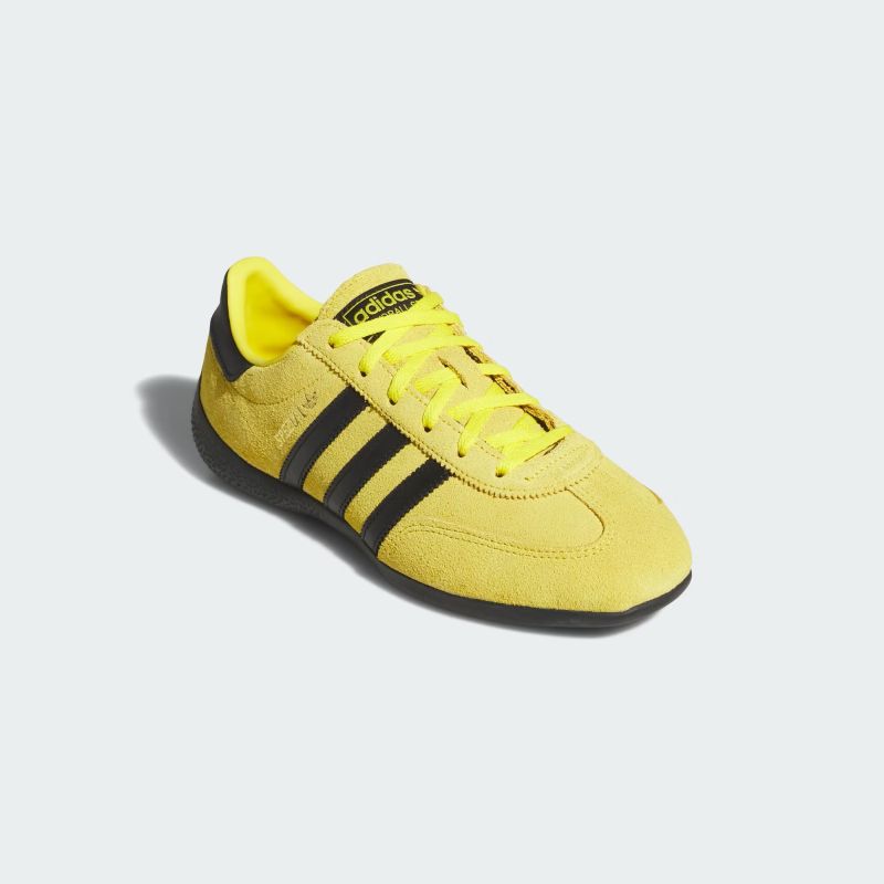 adidas 26Q1 adidas HANDBALL SPEZIAL LO PRO W イエロー/コアブラック/ゴールドメタリック KJ3627