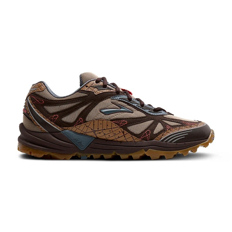 BROOKS 26SS 2/5 BROOKS X STAPLE Cascadia 1 ブラウン BMM5333-BR