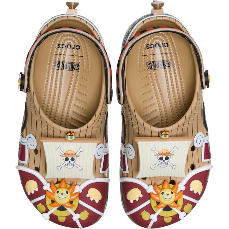 crocs 26Q1 3/5 ONE PIECE THOUSAND SUNNY CLASSIC CLOG Multi 212126-90H