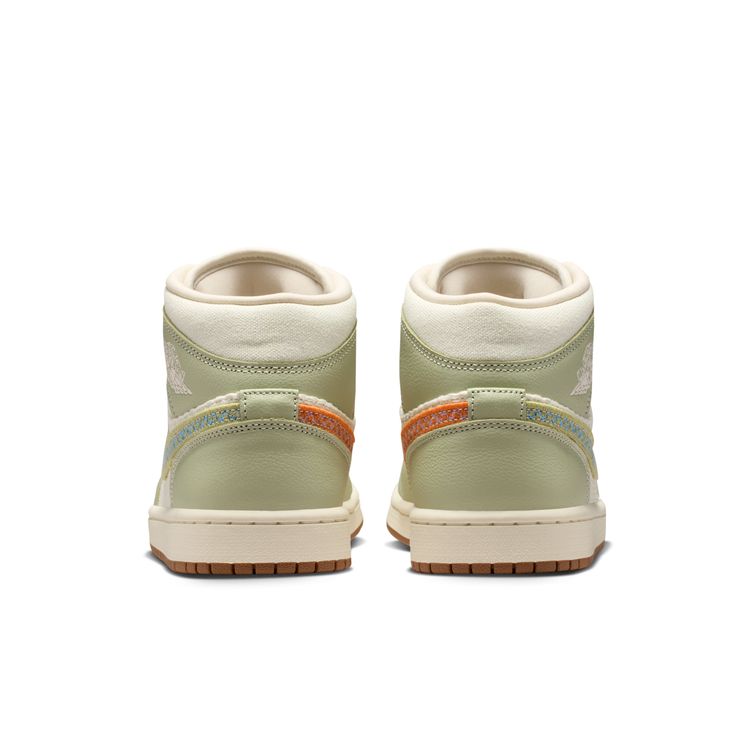 JORDAN BRAND SU26 WMNS AIR JORDAN 1 MID SE オリーブオーラ/パールホワイト-ローン II0570-302