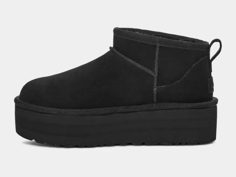 【送料無料】UGG 23FW  W CLASSIC ULTRA MINI PLATFORM BLACK 1135092-BLK