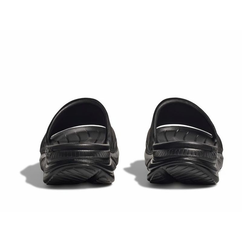 HOKA F26 7/1 U ORA ATHLETIC SLIDE BLACK / WHITE 1155154-BWHT
