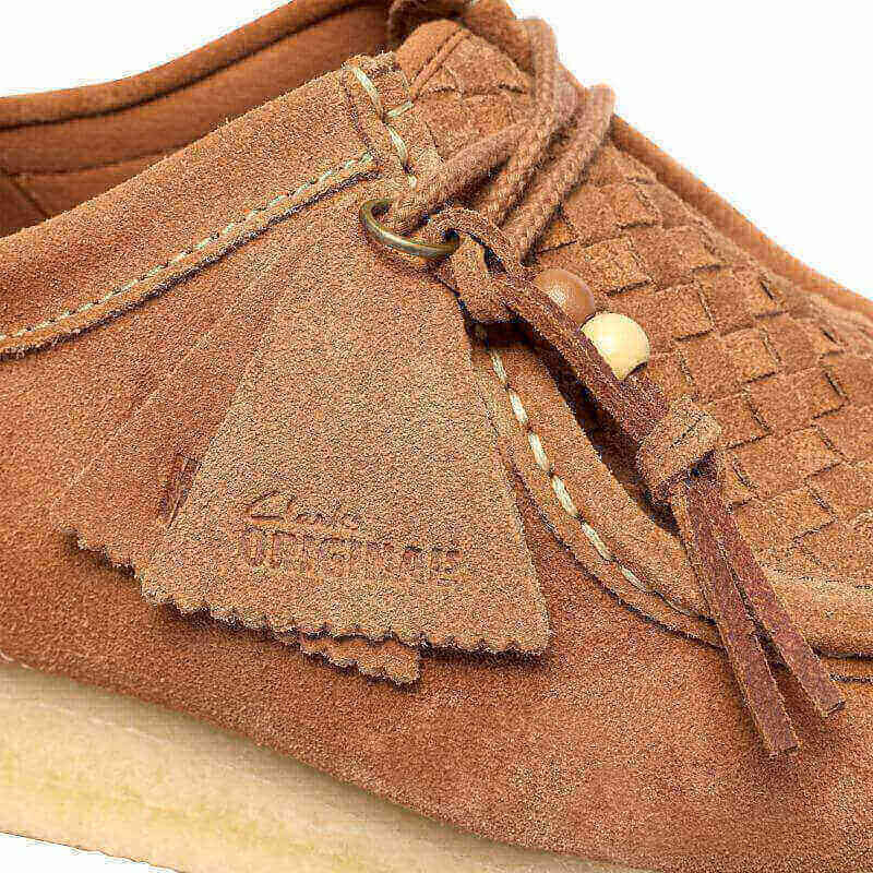 Clarks AW26 M Wallabee Tan Weave 26327511