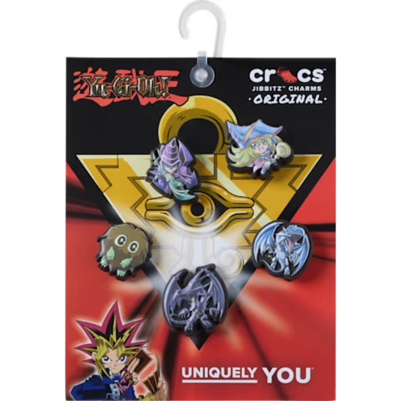 crocs 26Q3 9/9 Jibbitz charms Yu-Gi-Oh! Monsters 5 Pack Multi 10019708 『遊☆戯☆王デュエルモンスターズ』