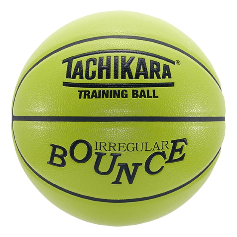 【7号球】【トレーニング用】TACHIKARA BASKETBALL タチカラ ボール イレギュラーバウンスバスケットボール TRAINING BASKETBALL-IRREGULAR BOUNCE- TB7-102 メンズボール ネオンライム/ブラック 合成皮革 トレーニング用