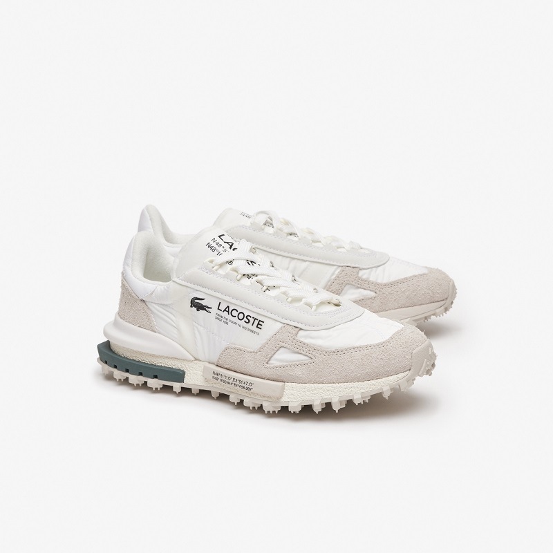 【クラシック】【ワニ】LACOSTE 23FW ラコステ スニーカー ELITE ACTIVE 223 1 SMA White/Dark Green 46SMA0008-1R5 メンズスニーカー