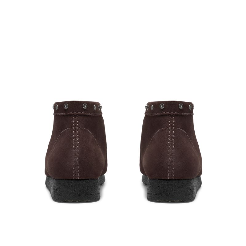 Clarks AW26 M Wallabee Boot Brown Interest 26327513