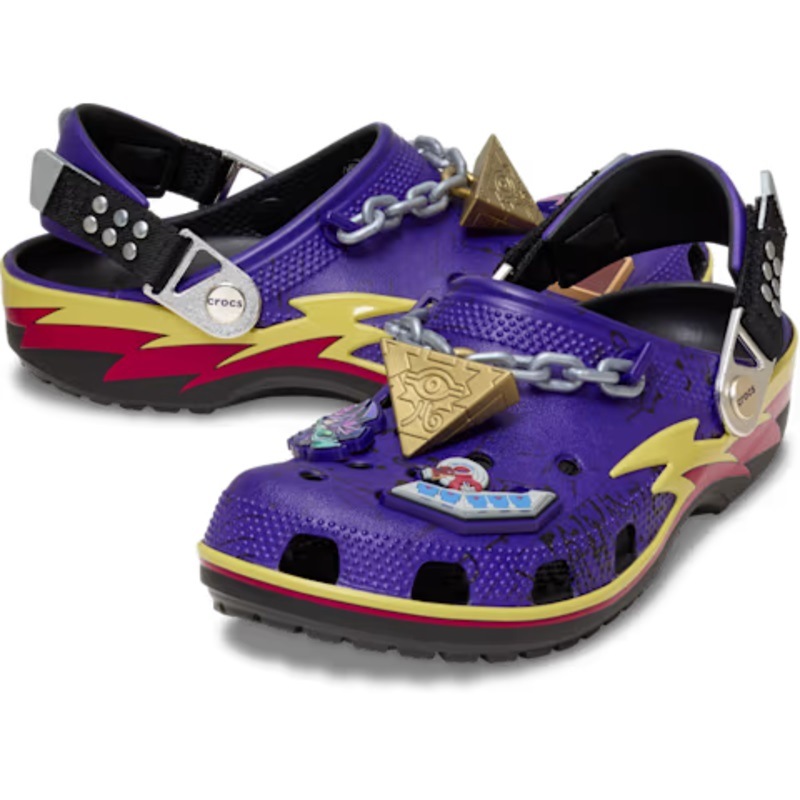 crocs 26Q3 9/9 Yu-Gi-Oh! Yami Yugi Classic Clog Multi 213589-90H 遊☆戯☆王デュエルモンスターズ