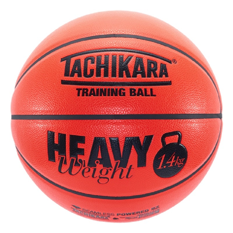 【7号球】【トレーニング用】TACHIKARA BASKETBALL タチカラ ボールヘビーウェイトバスケットボール TRAINING BASKETBALL-HEAVY WEIGHT- TB7-101 メンズボール ネオンオレンジ/ブラック 合成皮革 トレーニング用 1.4kg