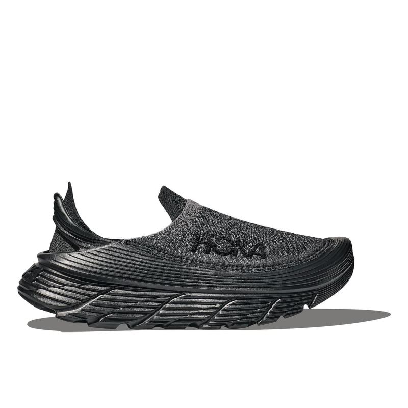 HOKA ONE ONE C/O U RESTORE TC 1134532-BBLC BLACK / BLACK 【スリッポン】【リストア TC】