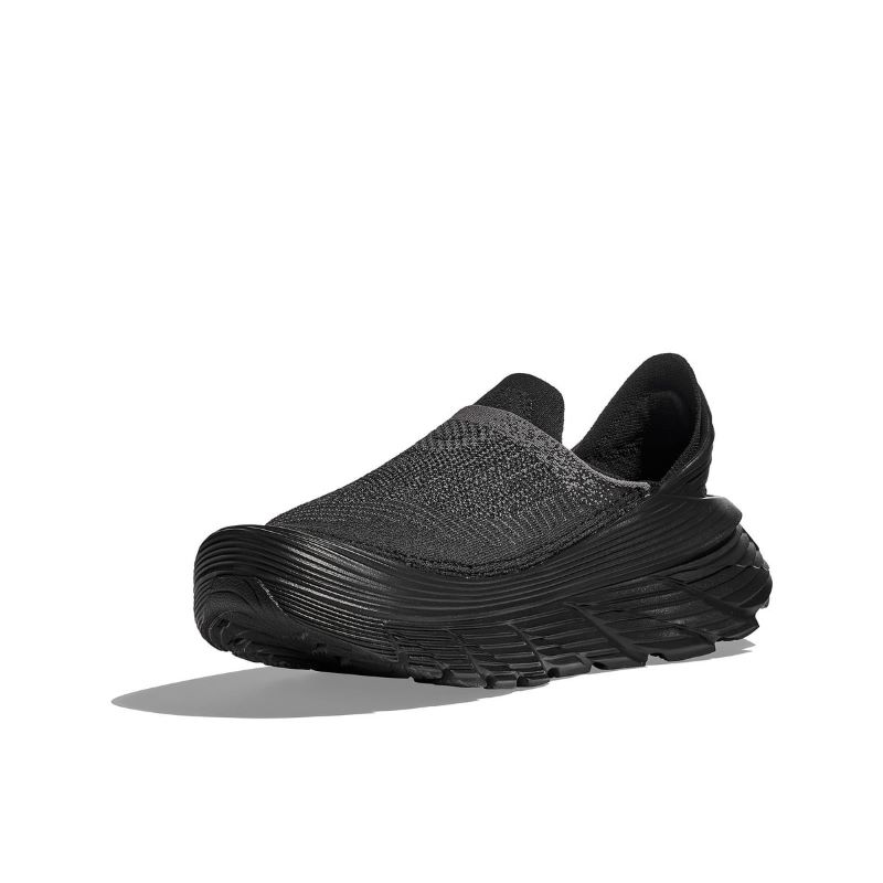 HOKA ONE ONE C/O U RESTORE TC 1134532-BBLC BLACK / BLACK 【スリッポン】【リストア TC】