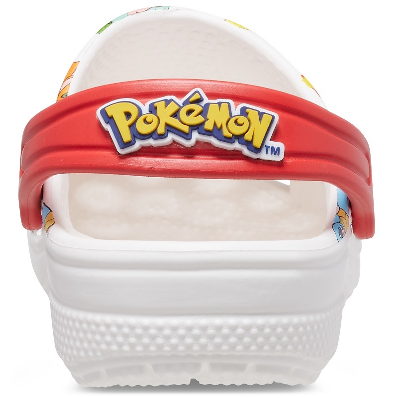 【ポケモン】crocs C/O クッロクス クラシック ポケモン クロッグ キッズ KIDS' CLASSIC POKEMON CLOG White/Multi 207739-94S ホワイト/マルチ