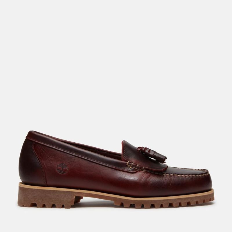 Timberland 26SS AUTHENTIC LOAFER BURGUNDY FULL GRAIN A2MSC-EIW