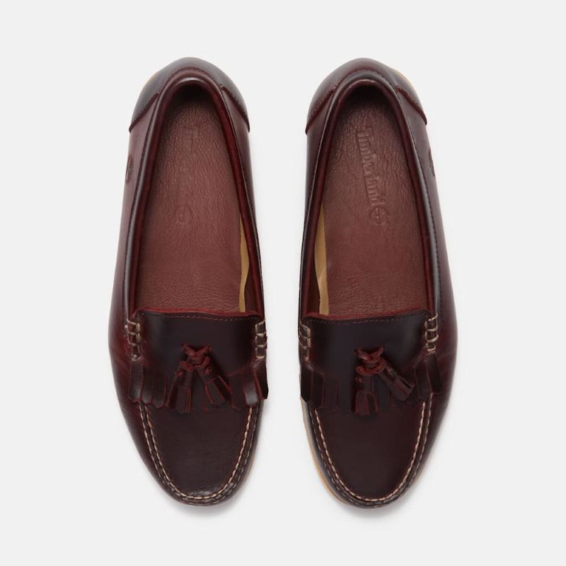 Timberland 26SS AUTHENTIC LOAFER BURGUNDY FULL GRAIN A2MSC-EIW