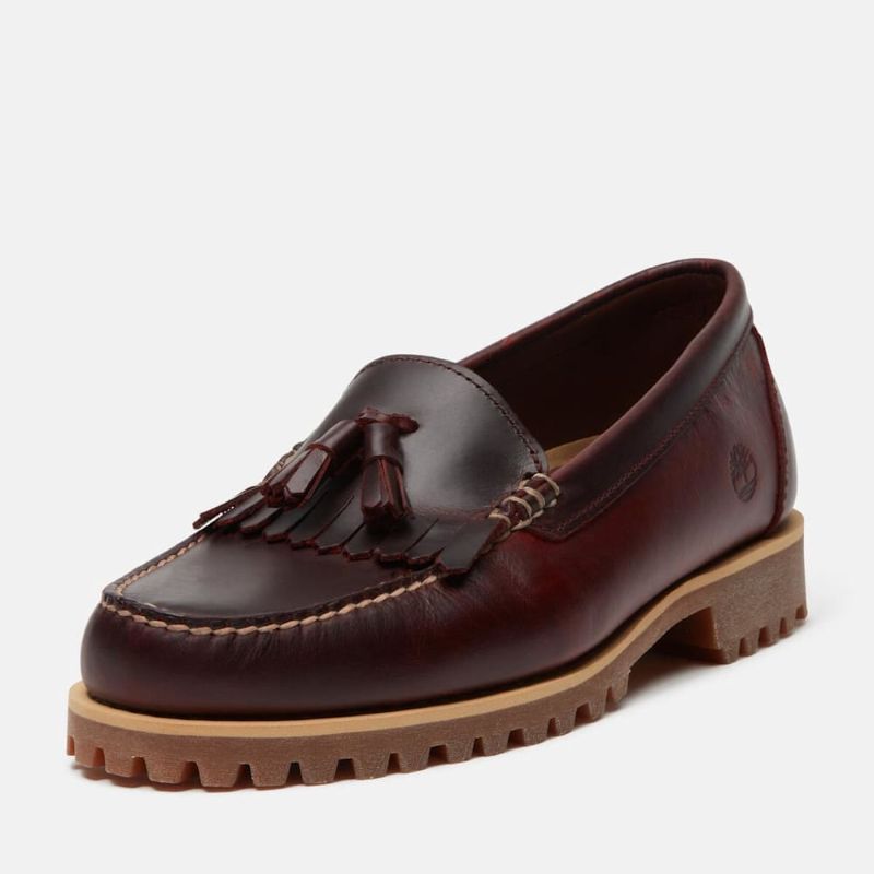 Timberland 26SS AUTHENTIC LOAFER BURGUNDY FULL GRAIN A2MSC-EIW