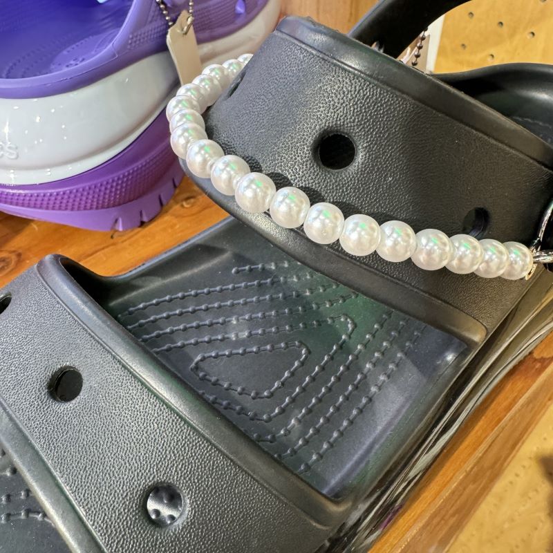 【ジビッツチャーム】【クロックス用アクセサリー】crocs 24SU クロックス ジビッツチャーム パールストラップチェーン Jibbitz charms Pearl Strap Chain 10013439 アクセサリー
