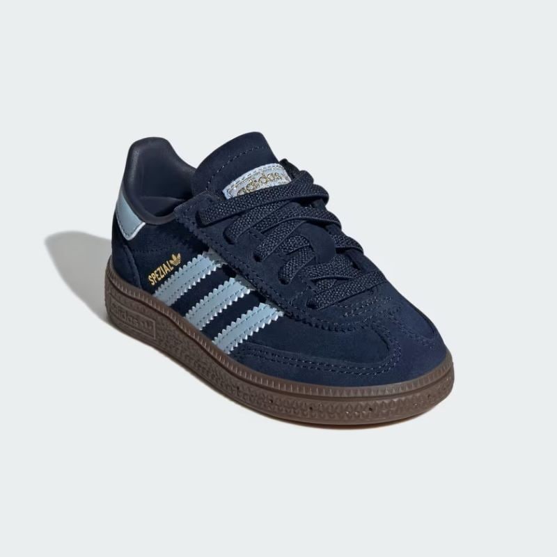 【アディダスオリジナルス/ハンドボール スペツィアル CF EL I/13-16cm】adidas C/O HANDBALL SPEZIAL CF EL I JI2899 カレッジネイビー/クリアスカイ/ガム