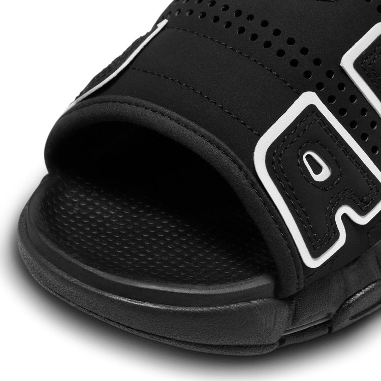 NIKE SP25 NIKE AIR MORE UPTEMPO SLIDE ブラック/ホワイト