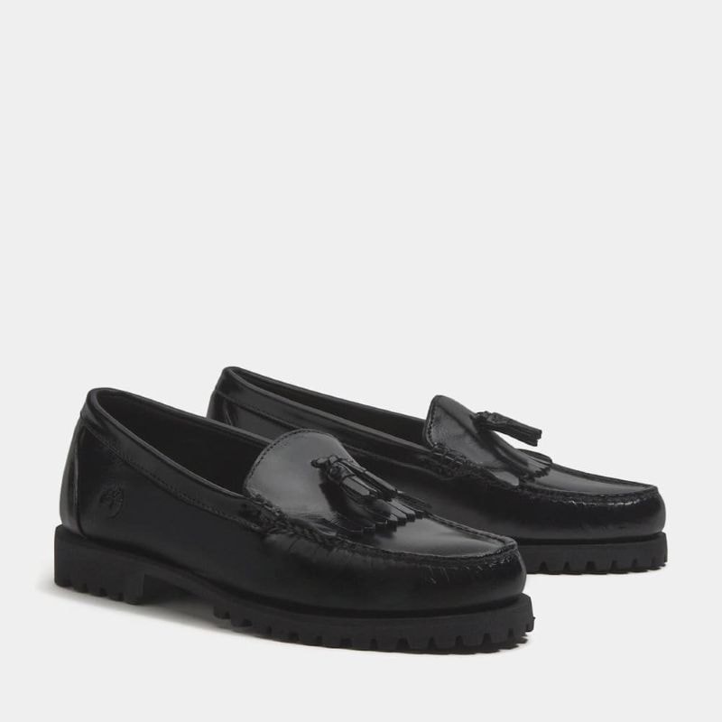 Timberland 26SS AUTHENTIC LOAFER BLACK FULL GRAIN A2MSC-W02