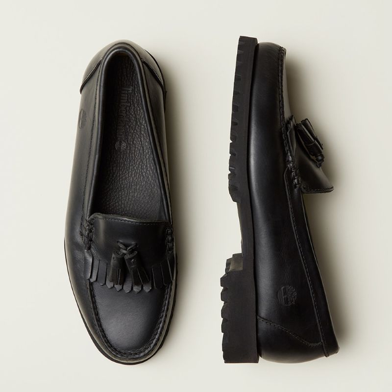 Timberland 26SS AUTHENTIC LOAFER BLACK FULL GRAIN A2MSC-W02