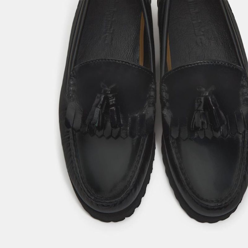 Timberland 26SS AUTHENTIC LOAFER BLACK FULL GRAIN A2MSC-W02
