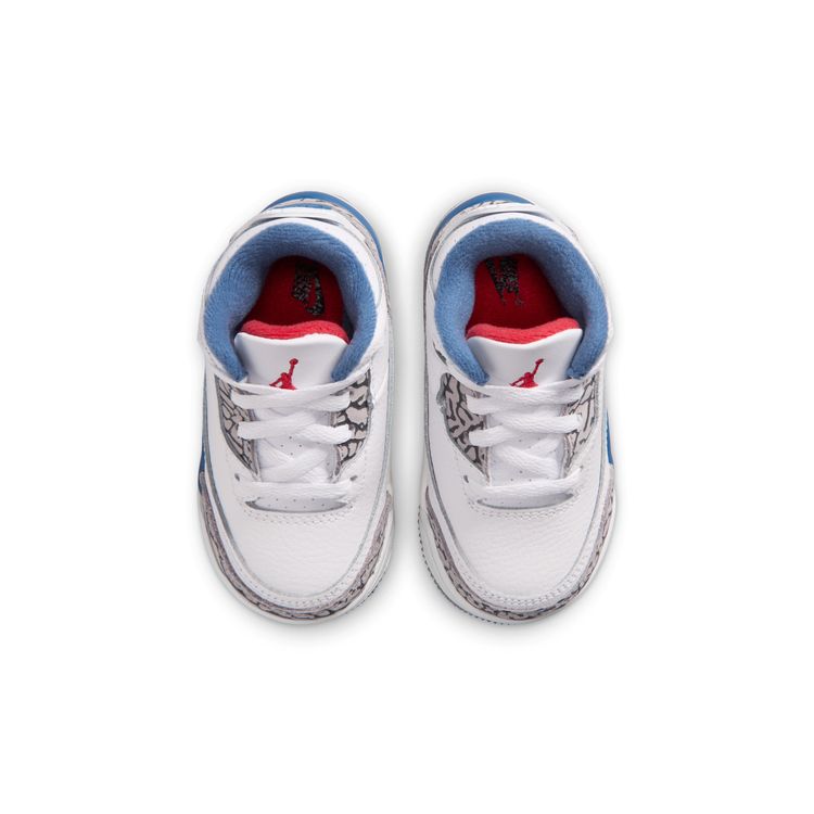 JORDAN BRAND FA26 7/18 JORDAN 3 RETRO TD ホワイト/ファイアレッド-トゥルーブルー DM0968-104