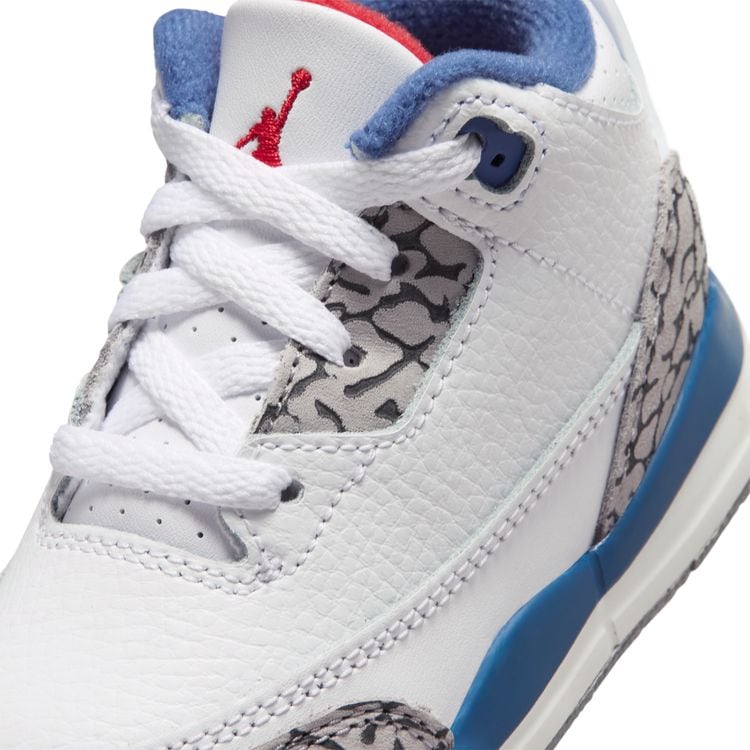 JORDAN BRAND FA26 7/18 JORDAN 3 RETRO TD ホワイト/ファイアレッド-トゥルーブルー DM0968-104