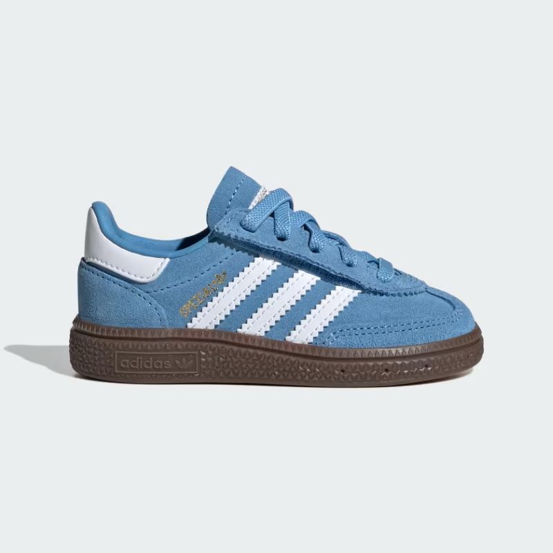 【アディダスオリジナルス/ハンドボール スペツィアル CF EL I/13-16cm】adidas C/O HANDBALL SPEZIAL CF EL I JI2900 ライトブルー/フットウェアホワイト/ ガム