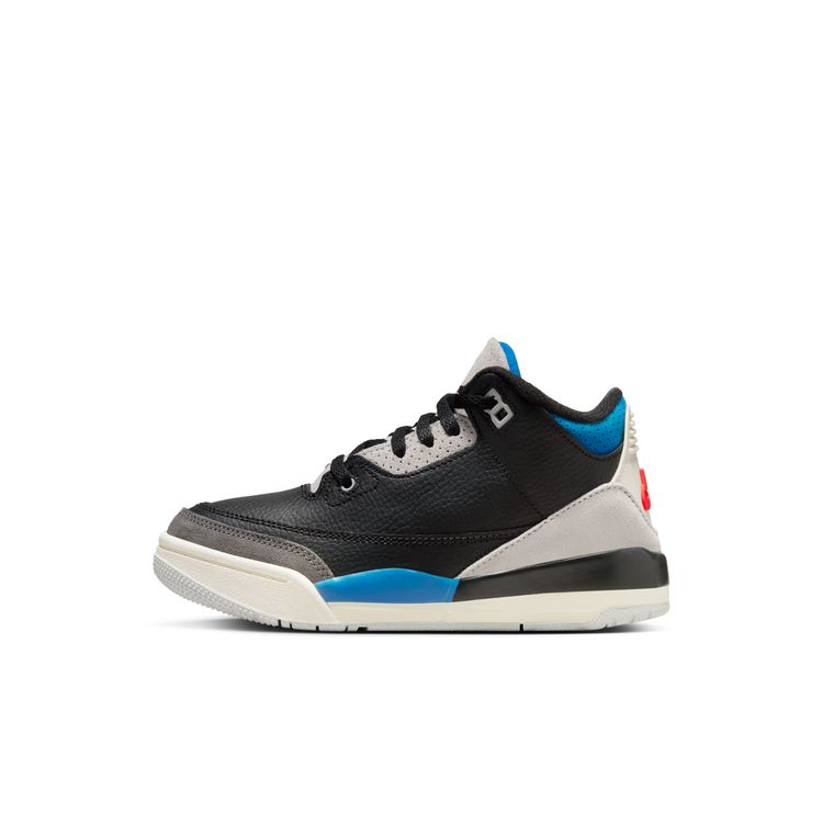 JORDAN BRAND SU25 5/26 JORDAN 3 RETRO OG PS ブラック/チリレッド-ニュートラルグレー IB8969-004