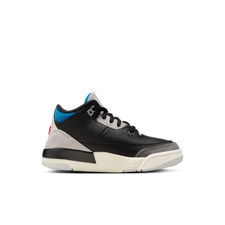 JORDAN BRAND SU25 5/26 JORDAN 3 RETRO OG PS ブラック/チリレッド-ニュートラルグレー IB8969-004