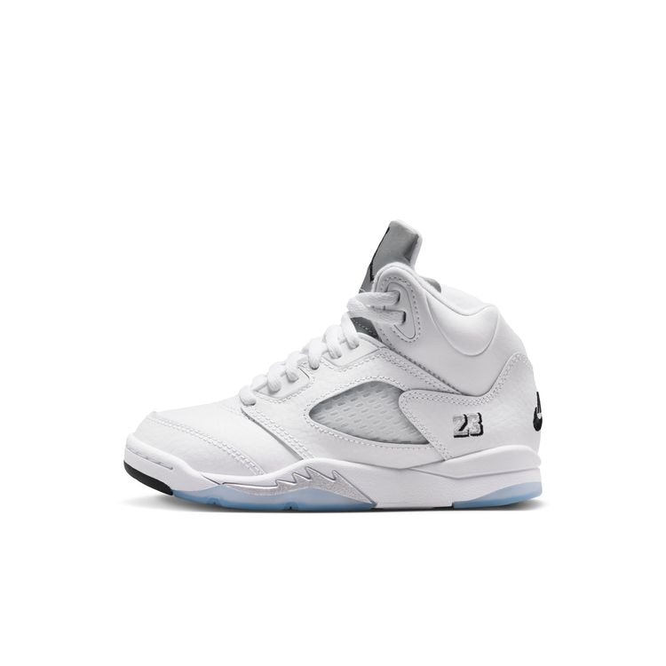 JORDAN BRAND SU26 4/25 JORDAN 5 RETRO PS ホワイト/ブラック-メタリックシルバー HQ7979-103