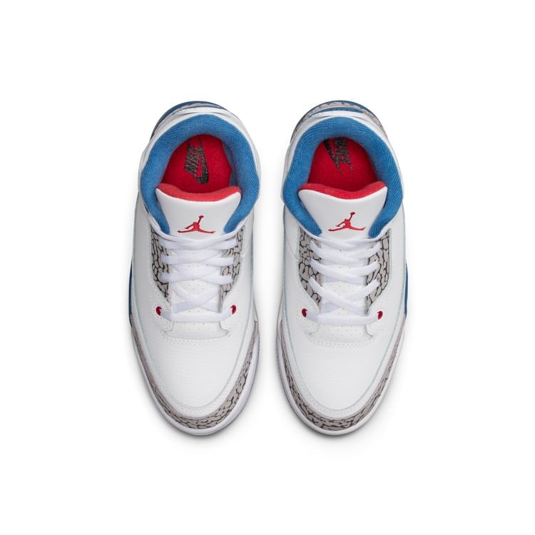 JORDAN BRAND FA26 7/18 JORDAN 3 RETRO PS ホワイト/ファイアレッド-トゥルーブルー DM0966-104