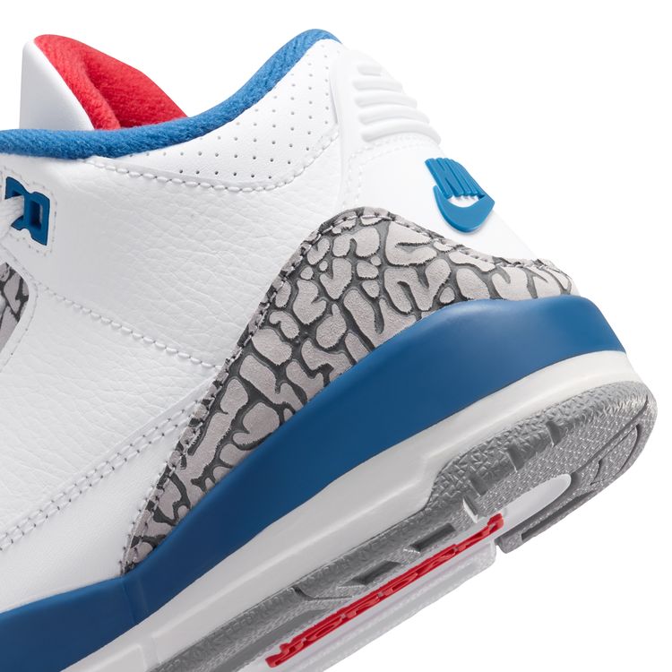 JORDAN BRAND FA26 7/18 JORDAN 3 RETRO PS ホワイト/ファイアレッド-トゥルーブルー DM0966-104