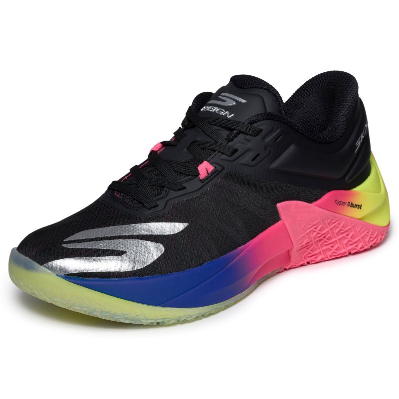 SKECHERS 26Q3 SKX REIGN 2.0 BLACK/MULTI 253021-BKMT