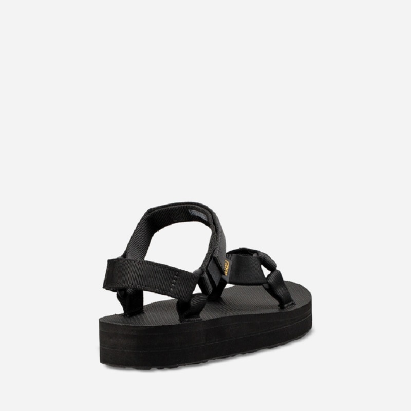 【セール30%OFF】TEVA  テバ サンダル レディース ミッドフォーム ユニバーサル  W MIDFORM UNIVERSAL BLK 1090969-BLK レディースサンダル 再生ポリエステル使用 オールブラック