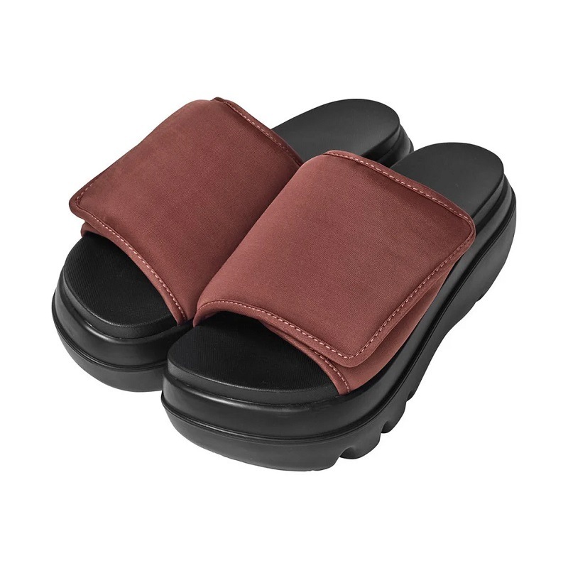 SHAKA 25SS PUFFY SLIDE CHUNKY Bordeax 01P -SK-309- SK-309-BD