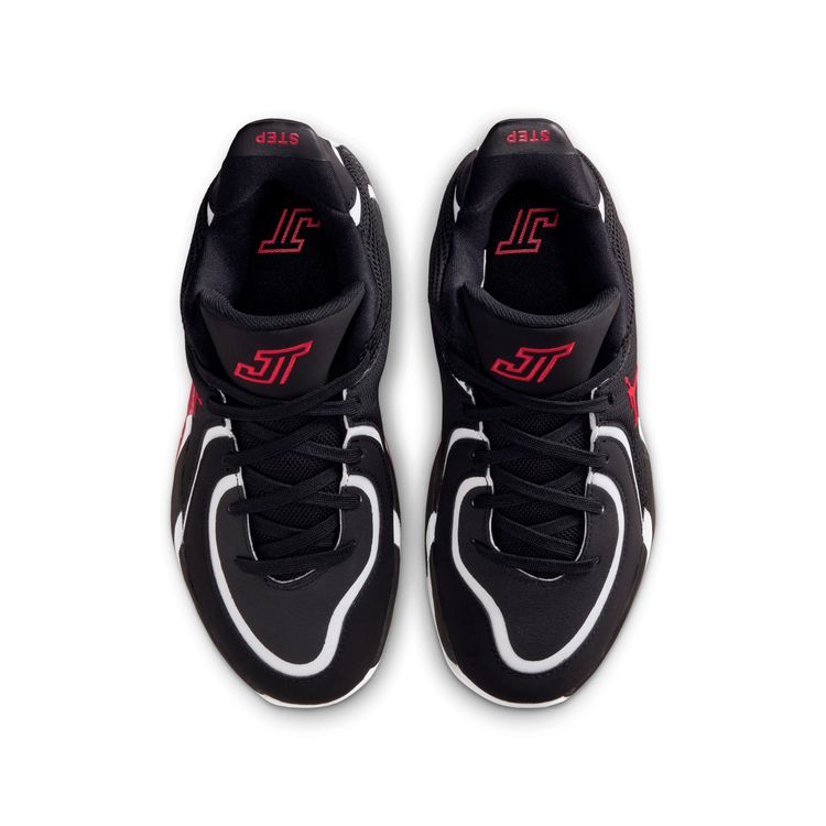 JORDAN BRAND HO25 10/23 JORDAN TATUM 4 GS ブラック/ユニバーシティレッド-ホワイト HQ4611-001