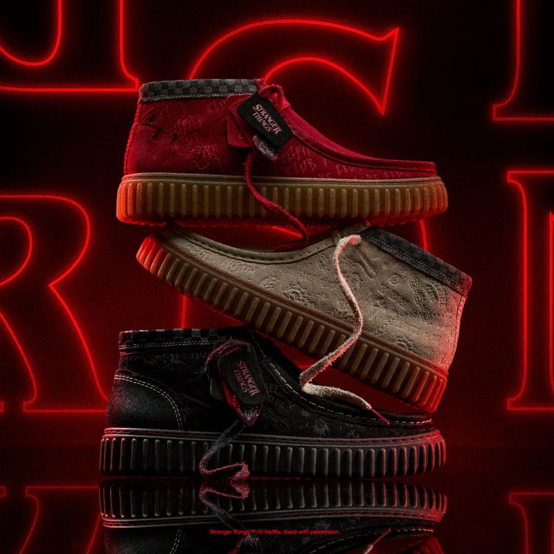 Clarks AW25 11/13 M Torhill Hi ST Off White -Stranger Things- 26183432