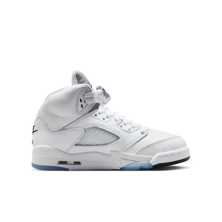 JORDAN BRAND SU26 4/25 AIR JORDAN 5 RETRO OG GS ホワイト/ブラック-メタリックシルバー HQ7980-103