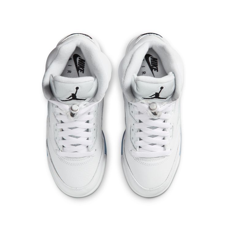 JORDAN BRAND SU26 4/25 AIR JORDAN 5 RETRO OG GS ホワイト/ブラック-メタリックシルバー HQ7980-103