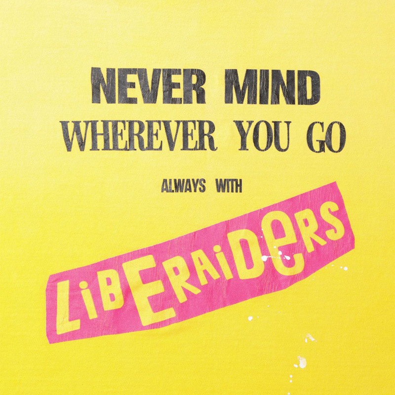 Liberaiders 26SS 5/15 FADED PUNK LOGO TEE 736212601 ブラック 736212601-BLK イエロー 736212601-YEL