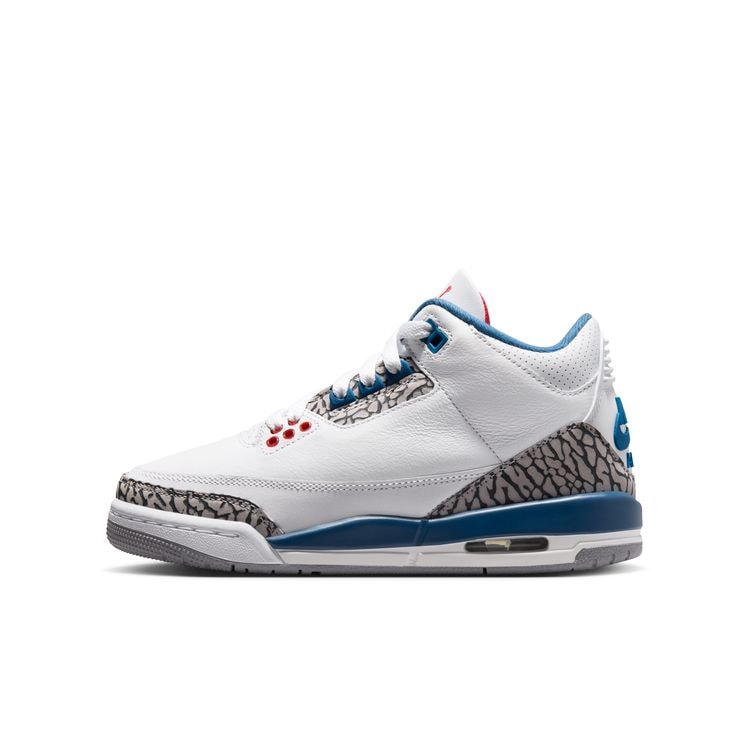 JORDAN BRAND FA26 7/18 AIR JORDAN 3 RETRO GS ホワイト/ファイアレッド-トゥルーブルー DM0967-104