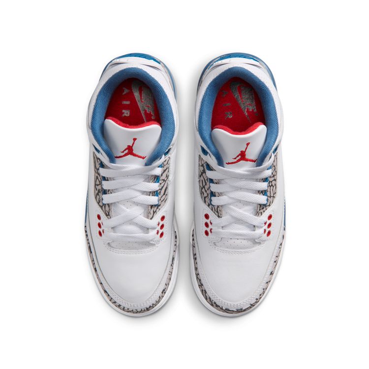 NIKE Air Jordan 3 ホワイト/レッド/ブルー　ソウルジ JORDAN BRAND FA26 7/18 AIR JORDAN 3 RETRO GS ホワイト/ファイア