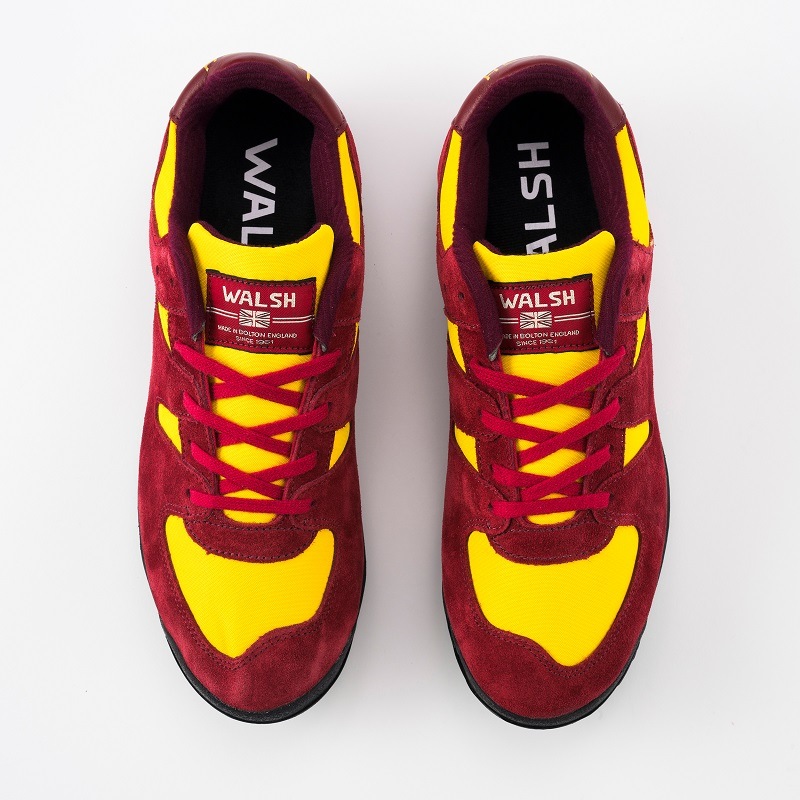 【MADE IN ENGLAND】WALSH 24FW ウォルシュ PBカジュアル PB CASUAL YELLOW/BURGUNDY PBC30023 イエロー/バーガンディ
