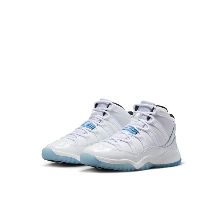 JORDAN BRAND 12/14 JORDAN 11 RETRO PS ホワイト/レジェンドブルー-ブラック 378039-104