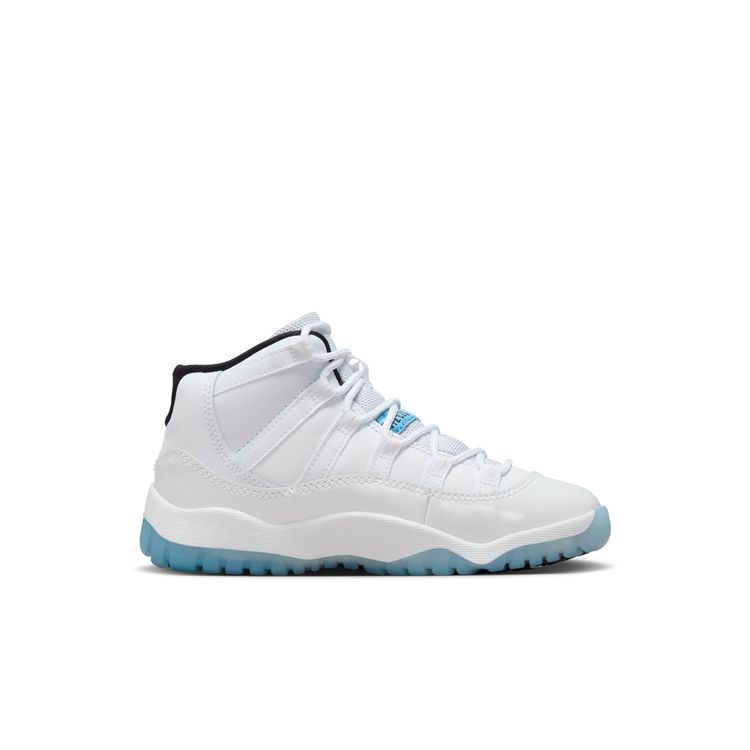 JORDAN BRAND 12/14 JORDAN 11 RETRO PS ホワイト/レジェンドブルー-ブラック 378039-104