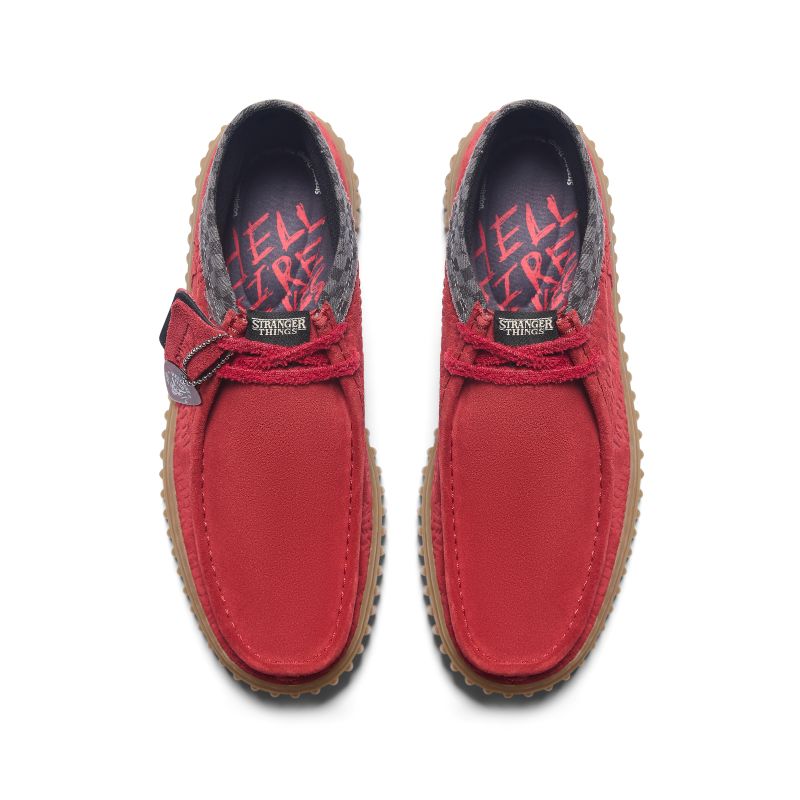 Clarks AW25 11/13 M Torhill Hi ST Red -Stranger Things- 26184649