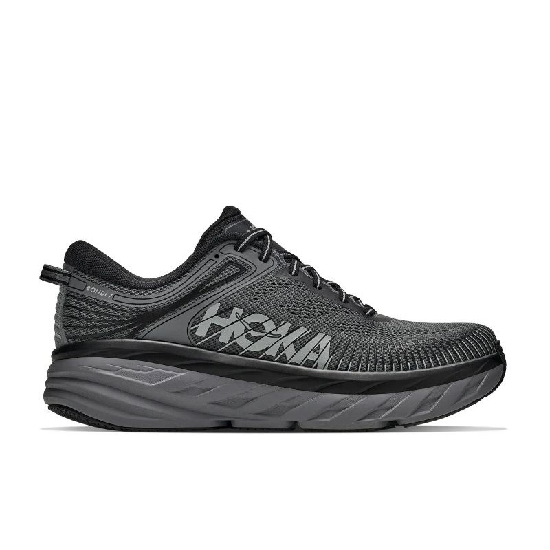 ケイMARK&LONA スパイクレスハイカットボア式　27㎝ HOKA F26 7/1 M BONDI 7 OUTER ORBIT / SATELLITE GREY 1110518-ORRB